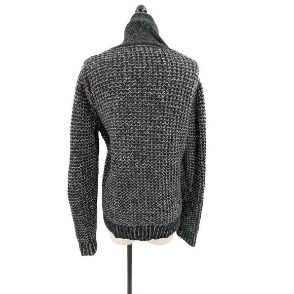 Rag & Bone Neiman Marcus Target Men Wool Cardigan Sweater Black Size Medium - Picture 5 of 12